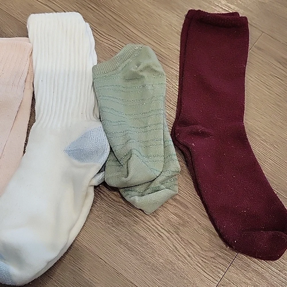 Free With Purchase Colorful Assorted Socks Set